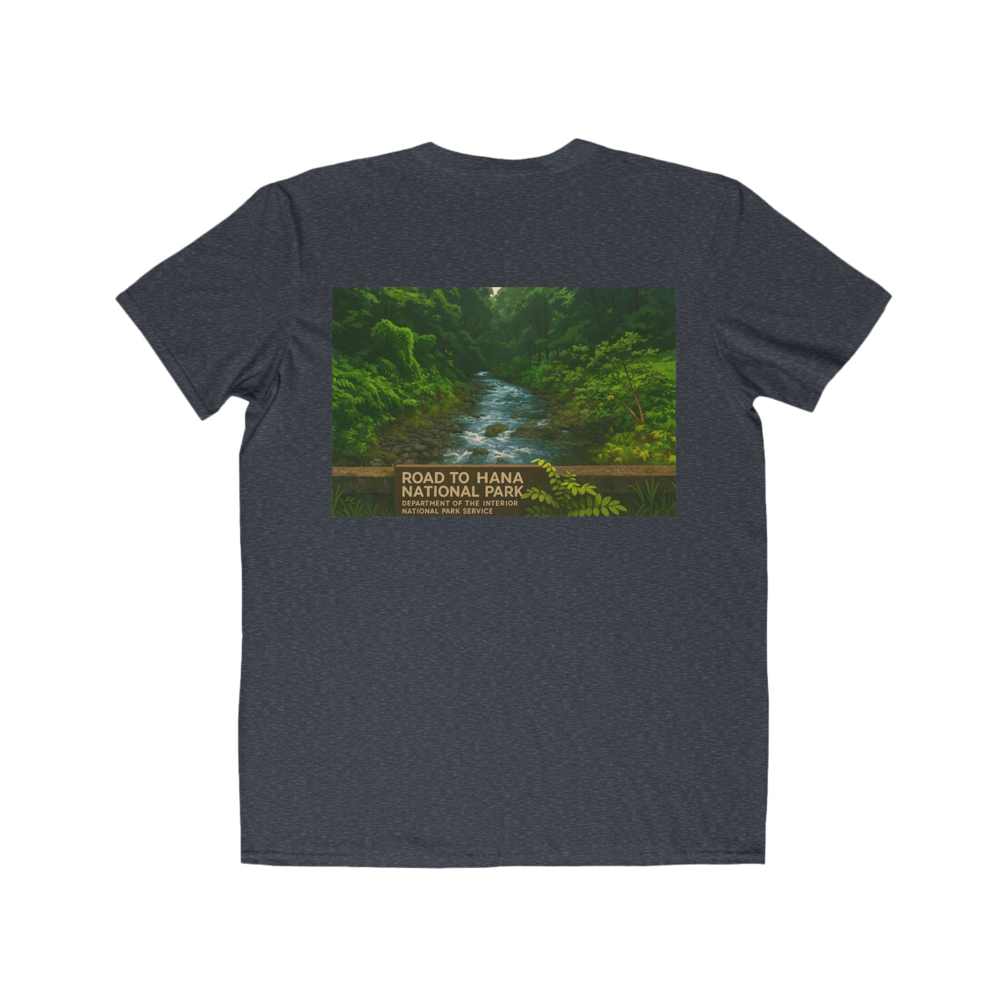 Road to Hana National Park - Comedy/Prank T-Shirt - Men's Lightweight Fashion Tee