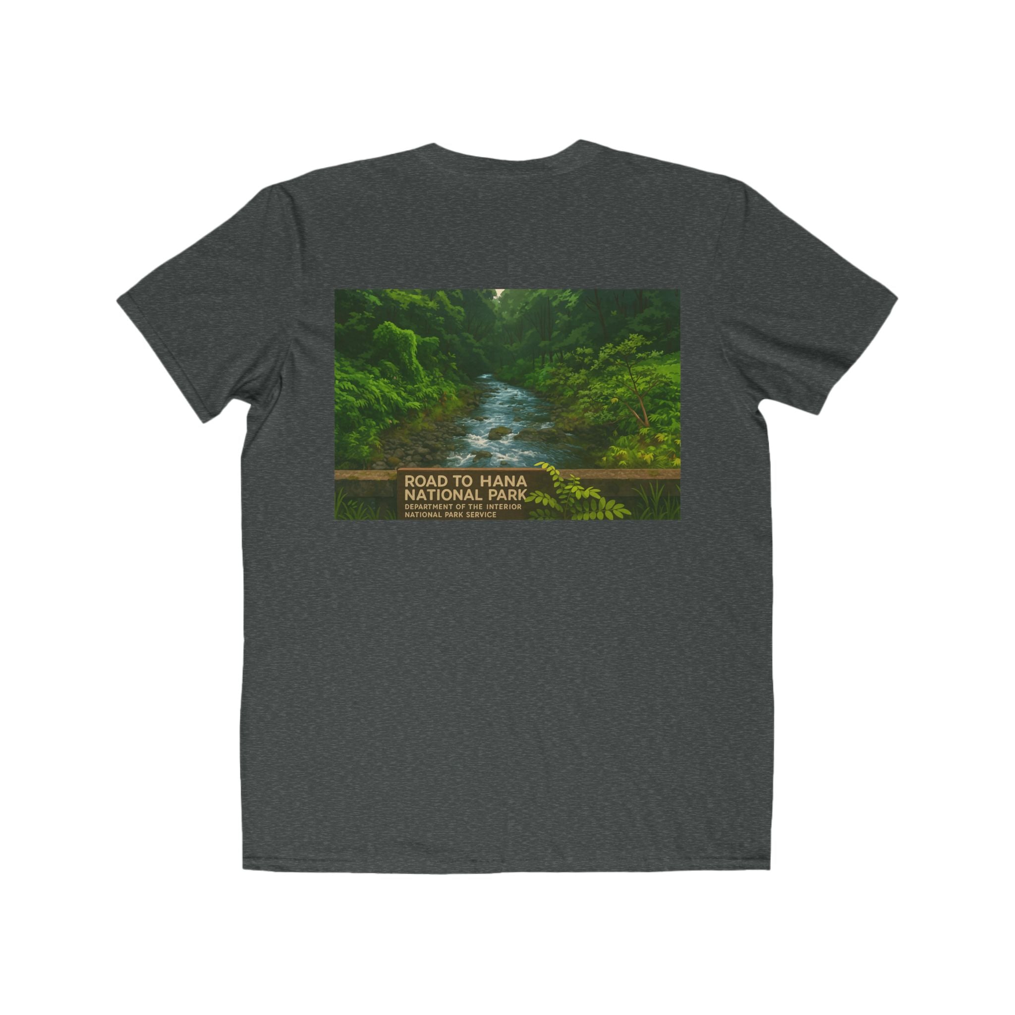 Road to Hana National Park - Comedy/Prank T-Shirt - Men's Lightweight Fashion Tee