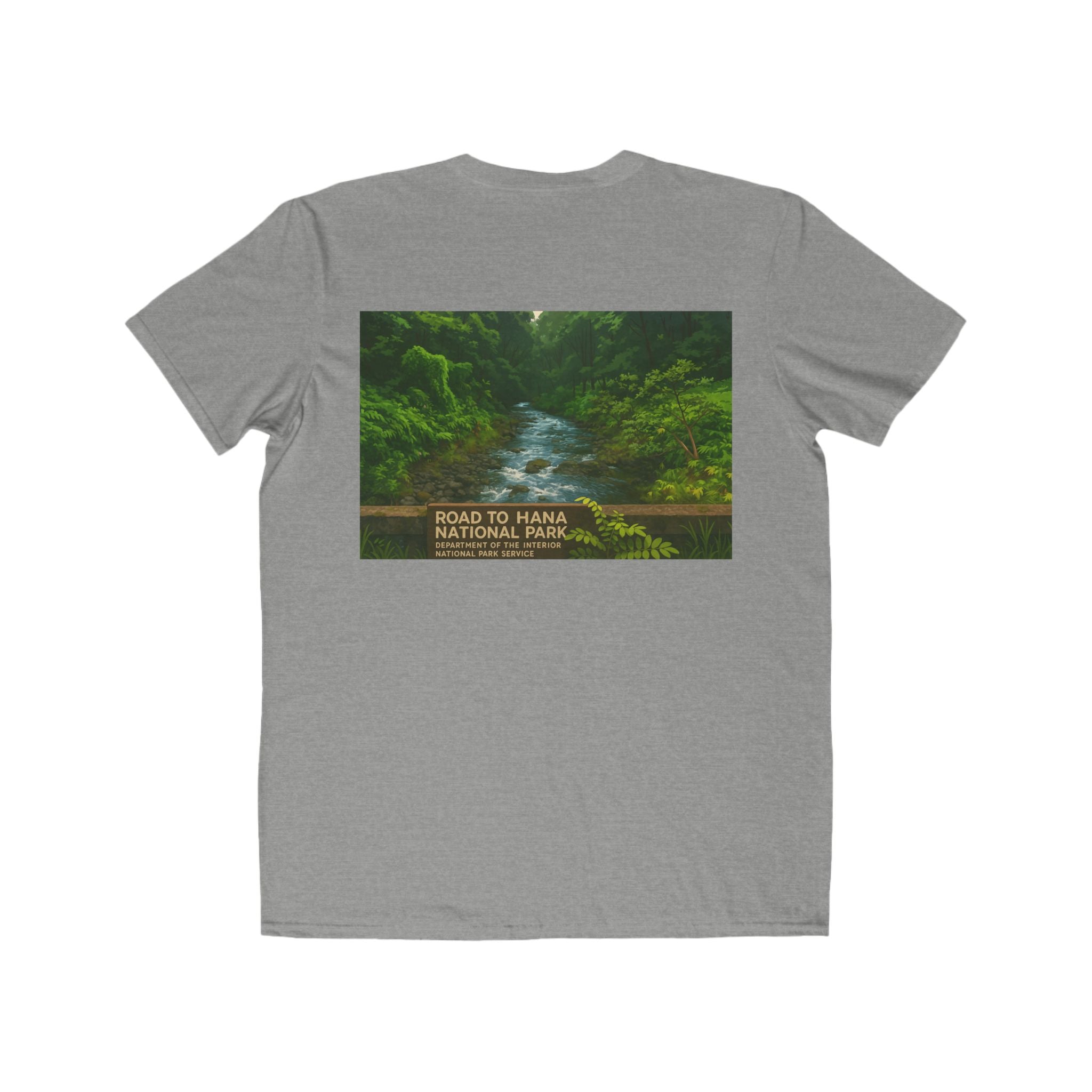 Road to Hana National Park - Comedy/Prank T-Shirt - Men's Lightweight Fashion Tee