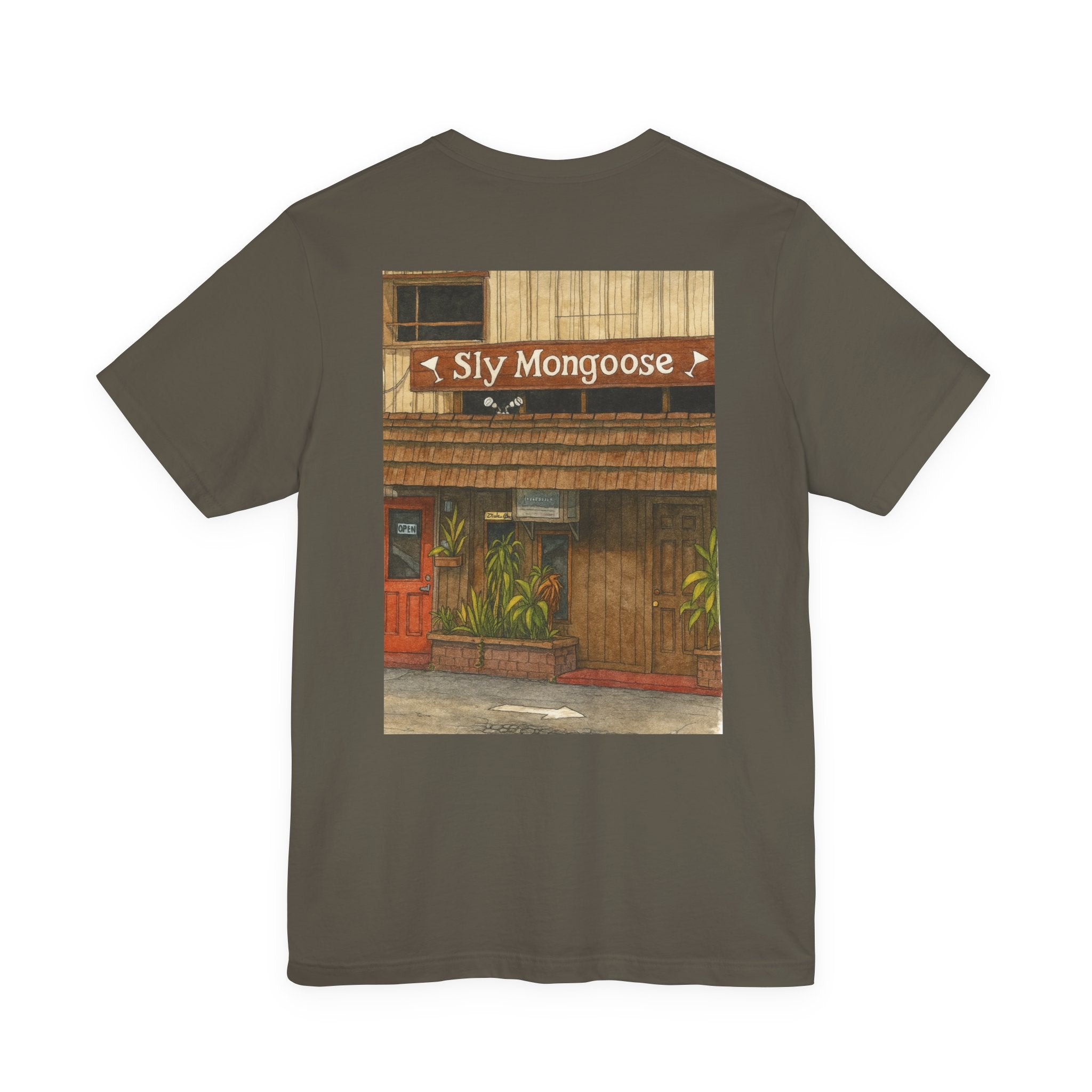 Sly Mongoose Lahaina Maui T-Shirt — Vintage Hawaiian Bar Pub Tee