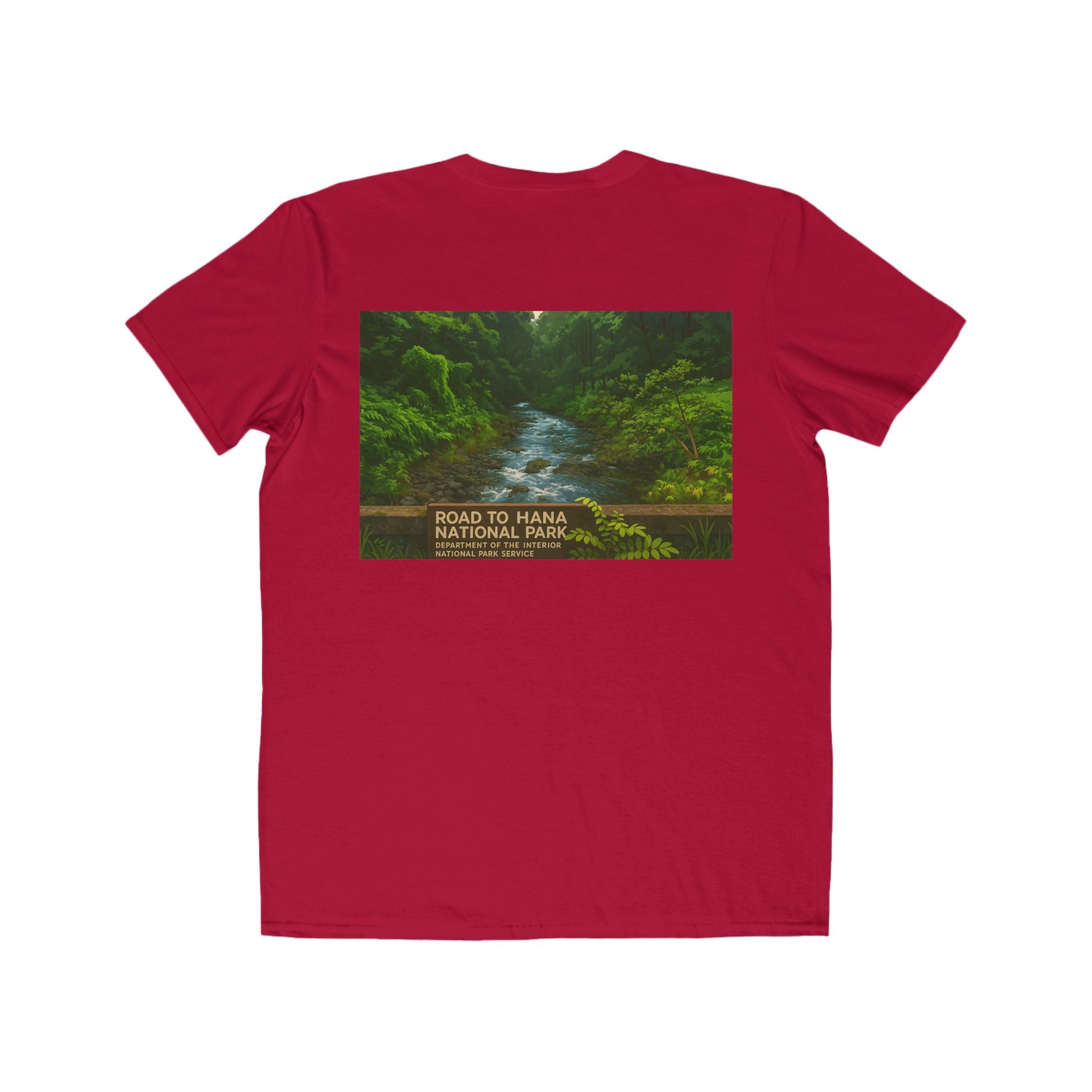 Road to Hana National Park - Comedy/Prank T-Shirt - Men's Lightweight Fashion Tee
