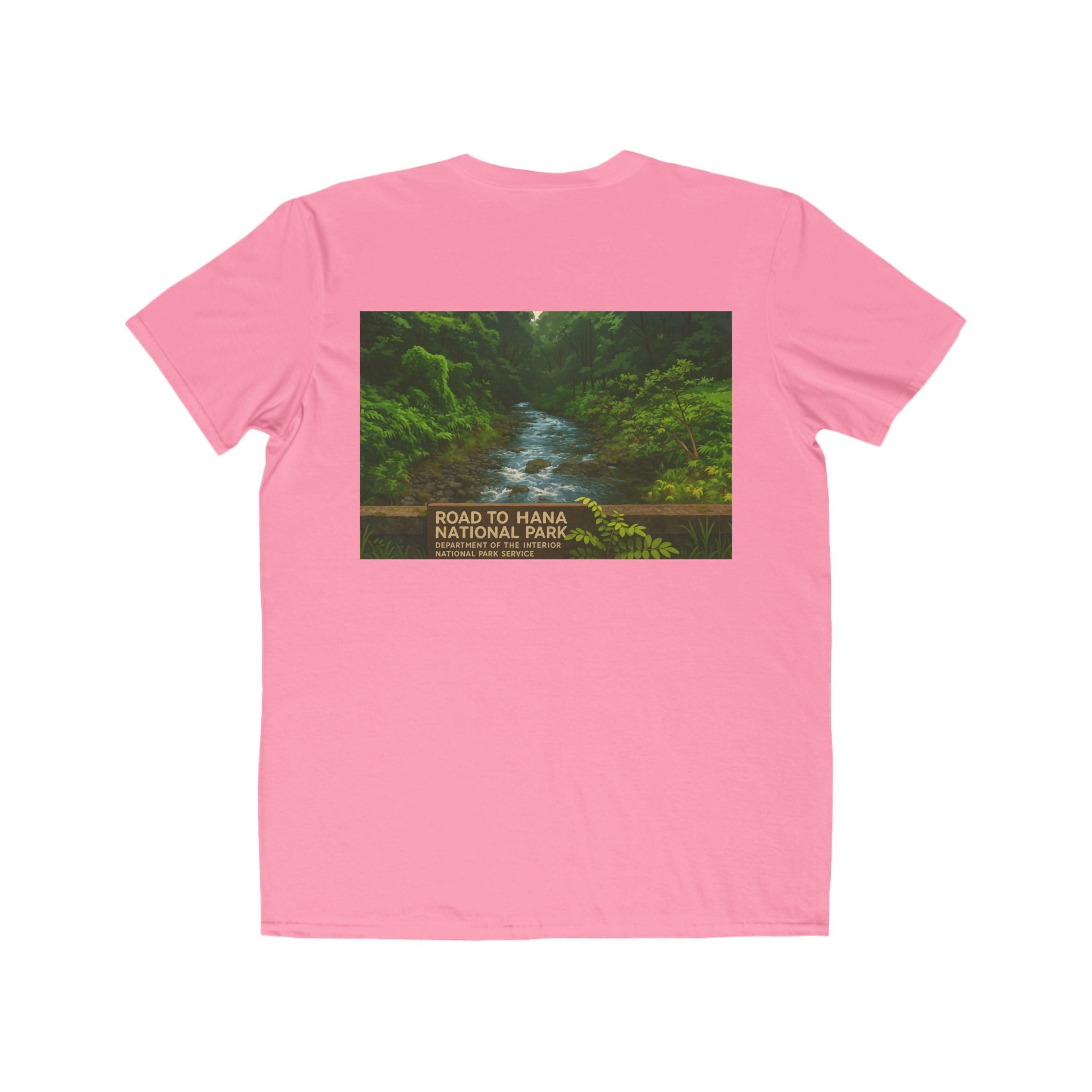 Road to Hana National Park - Comedy/Prank T-Shirt - Men's Lightweight Fashion Tee