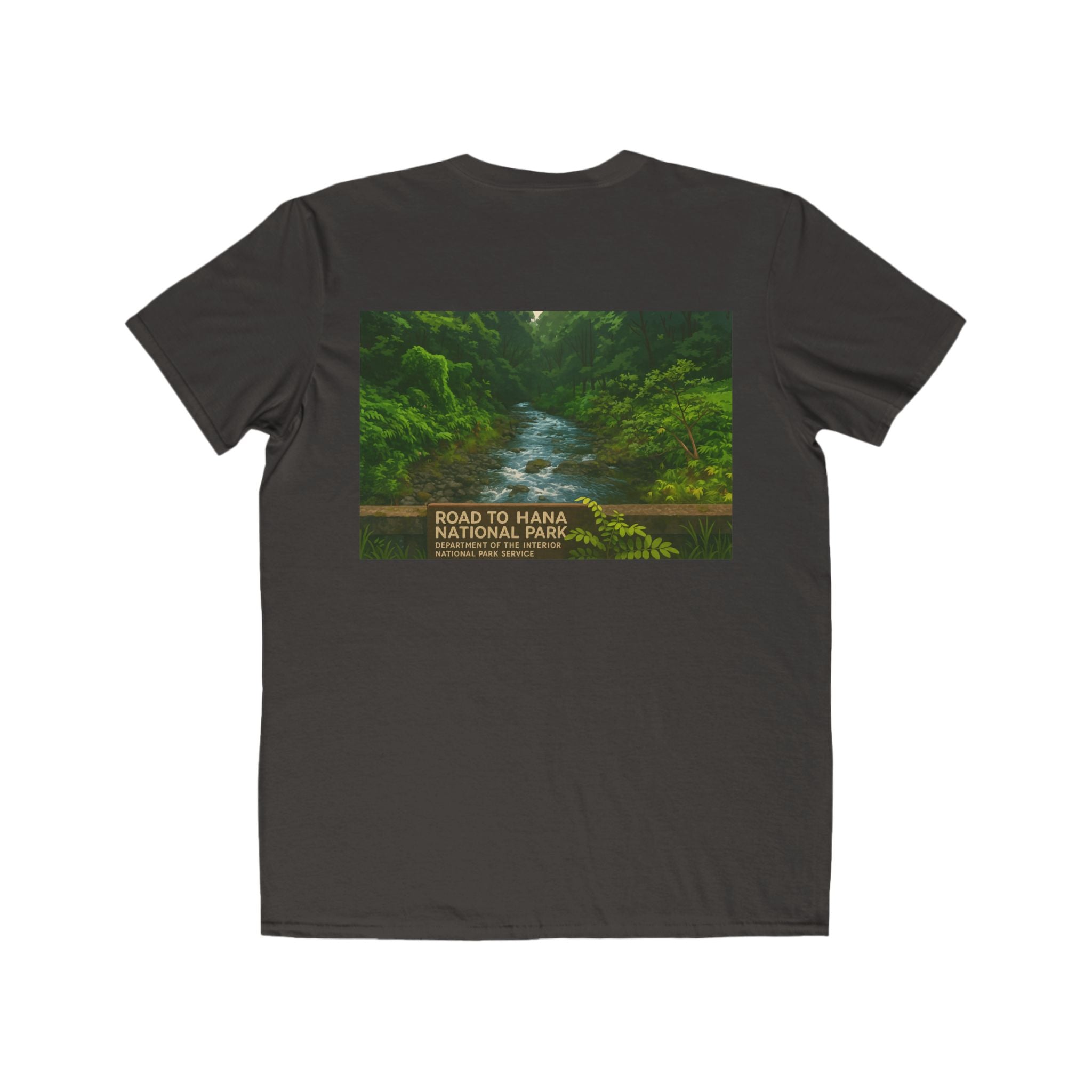 Road to Hana National Park - Comedy/Prank T-Shirt - Men's Lightweight Fashion Tee