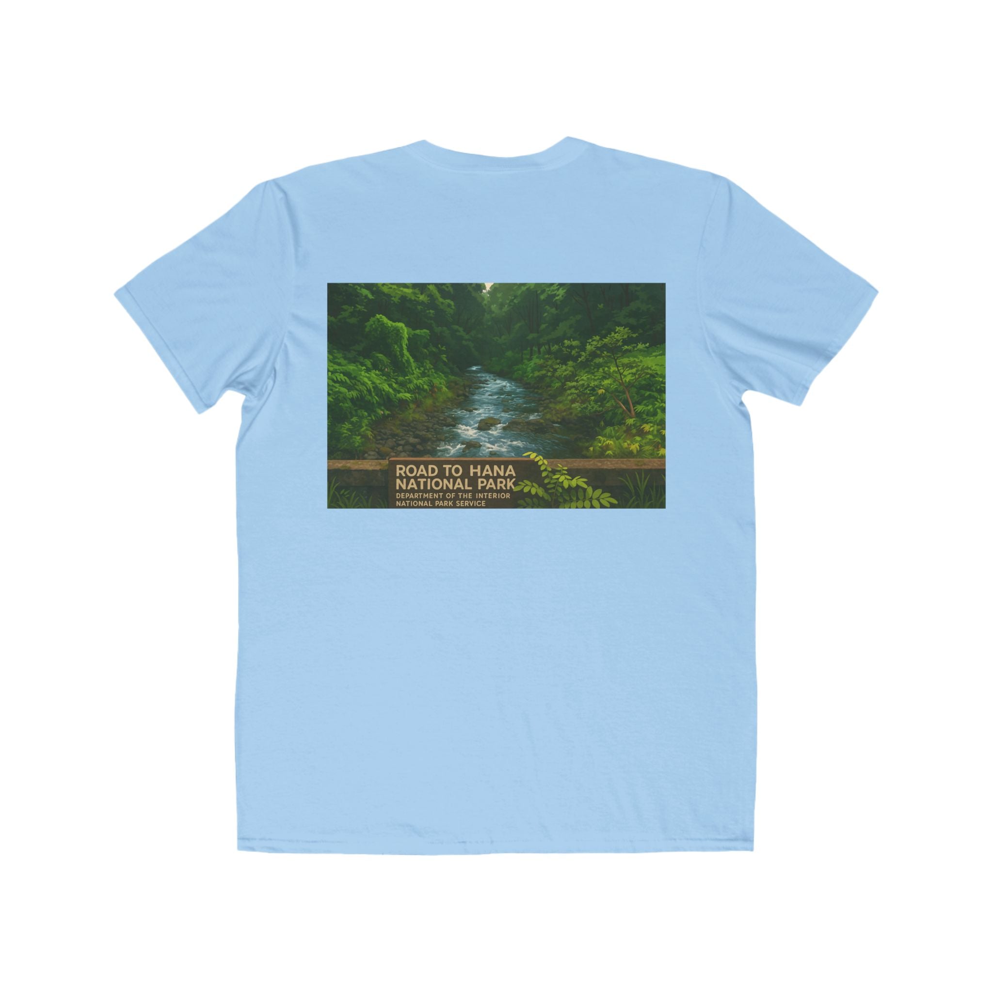 Road to Hana National Park - Comedy/Prank T-Shirt - Men's Lightweight Fashion Tee