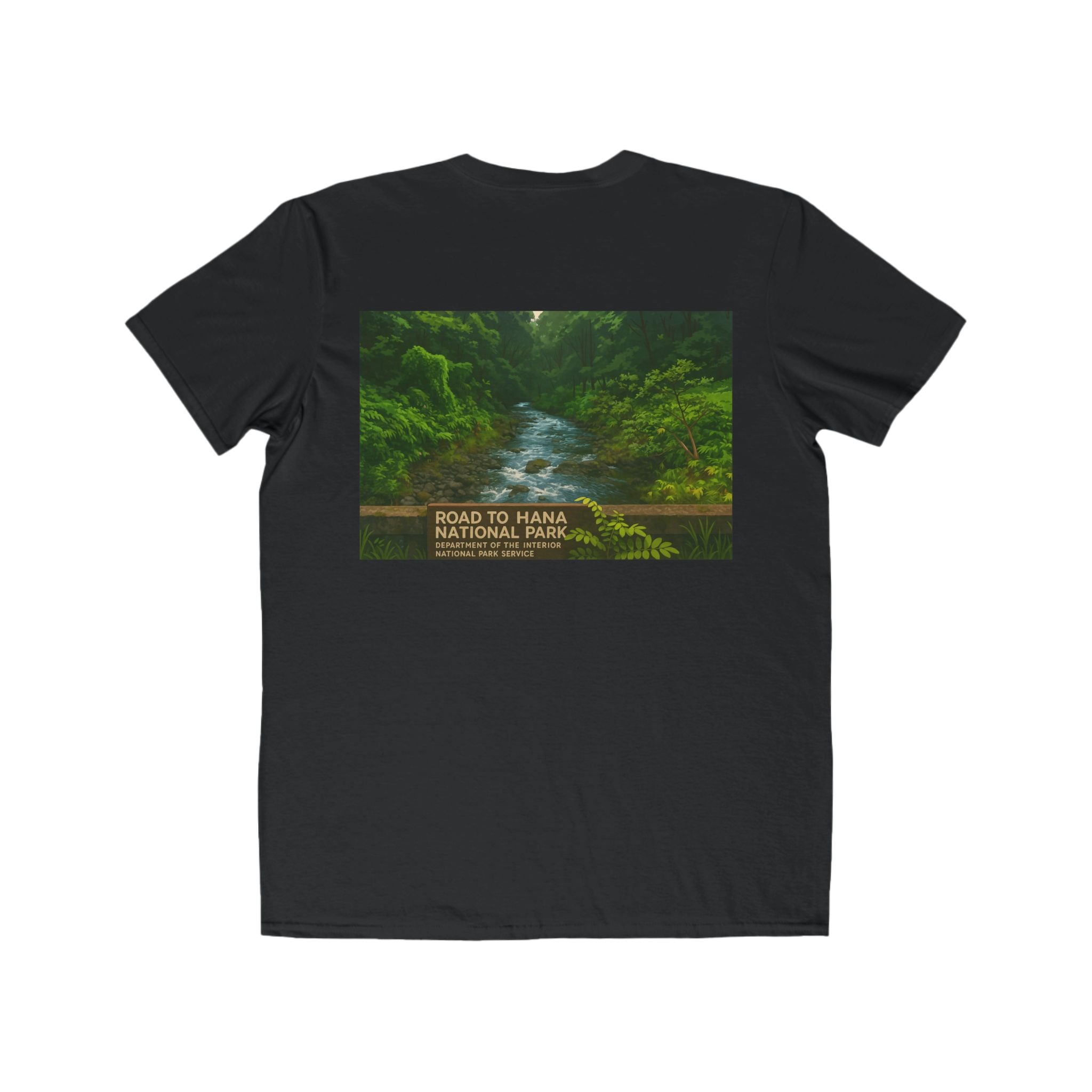 Road to Hana National Park - Comedy/Prank T-Shirt - Men's Lightweight Fashion Tee