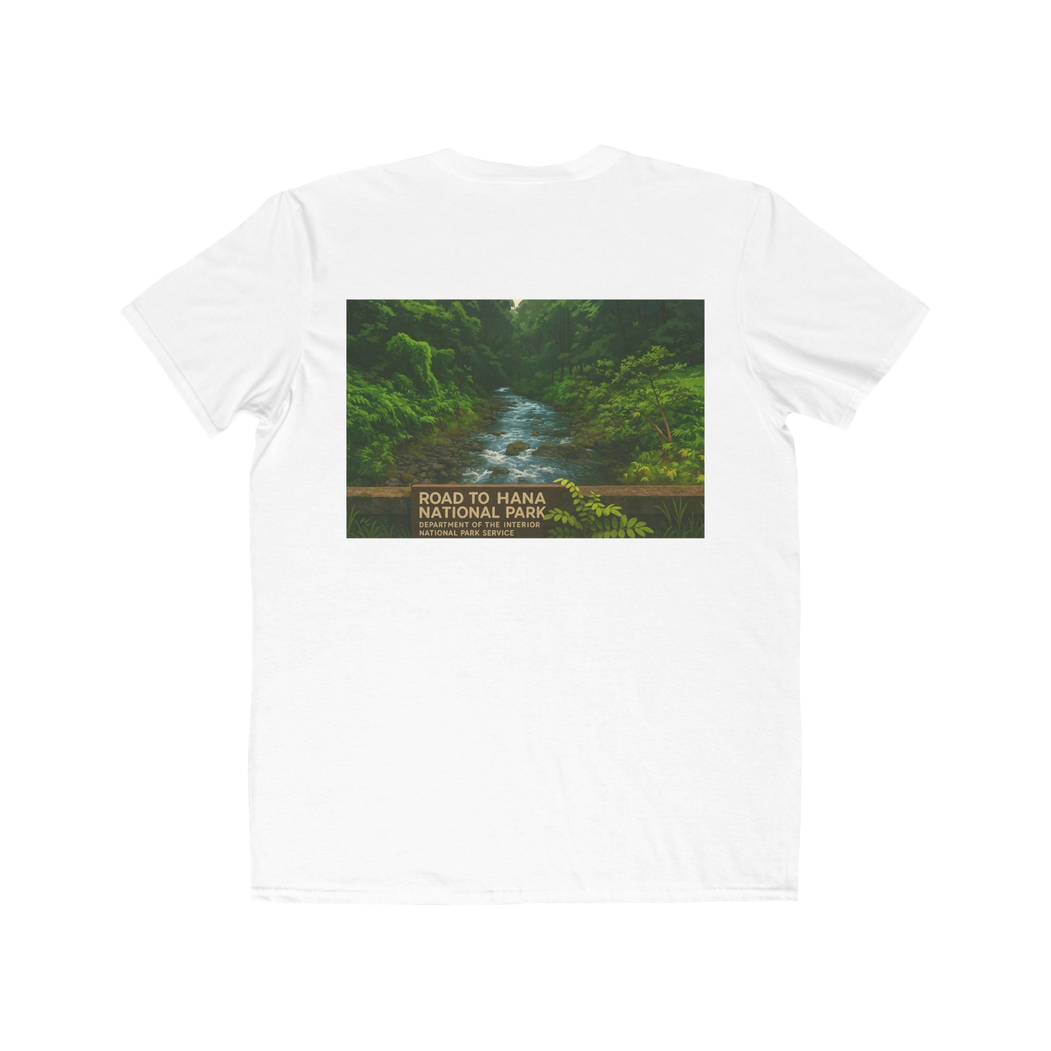 Road to Hana National Park - Comedy/Prank T-Shirt - Men's Lightweight Fashion Tee