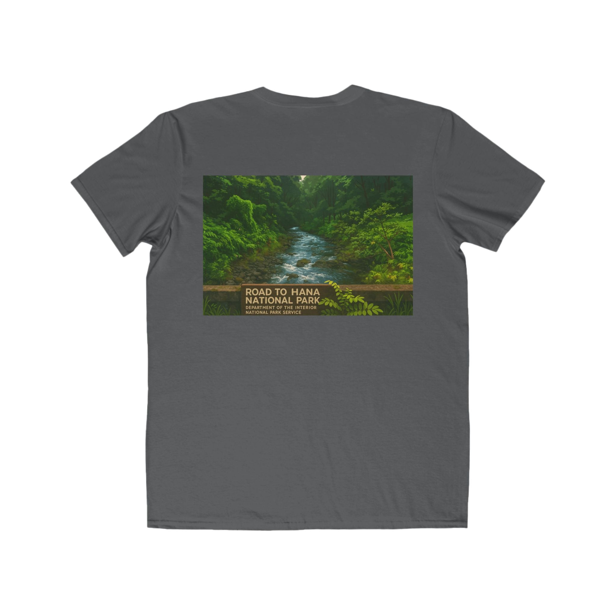 Road to Hana National Park - Comedy/Prank T-Shirt - Men's Lightweight Fashion Tee