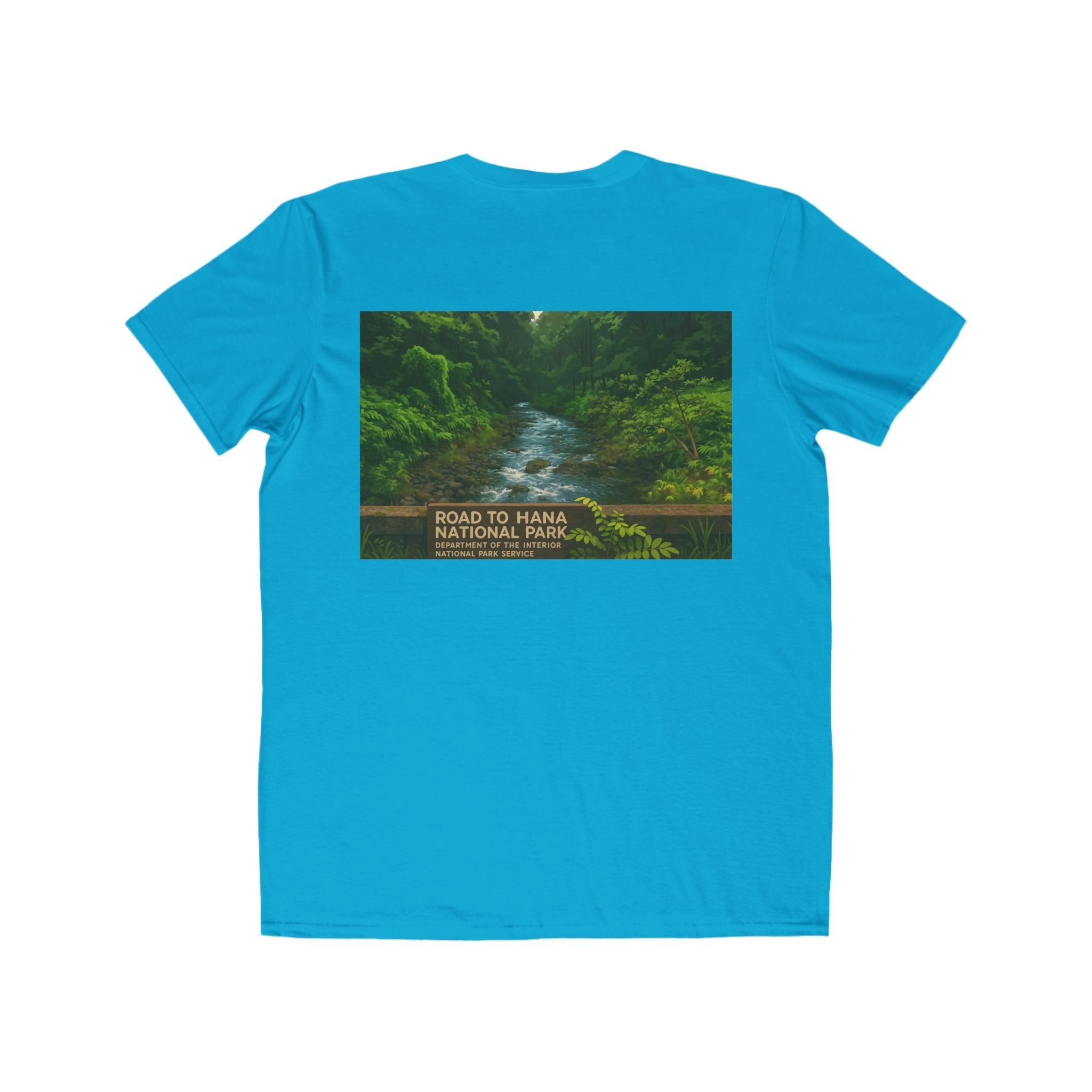 Road to Hana National Park - Comedy/Prank T-Shirt - Men's Lightweight Fashion Tee