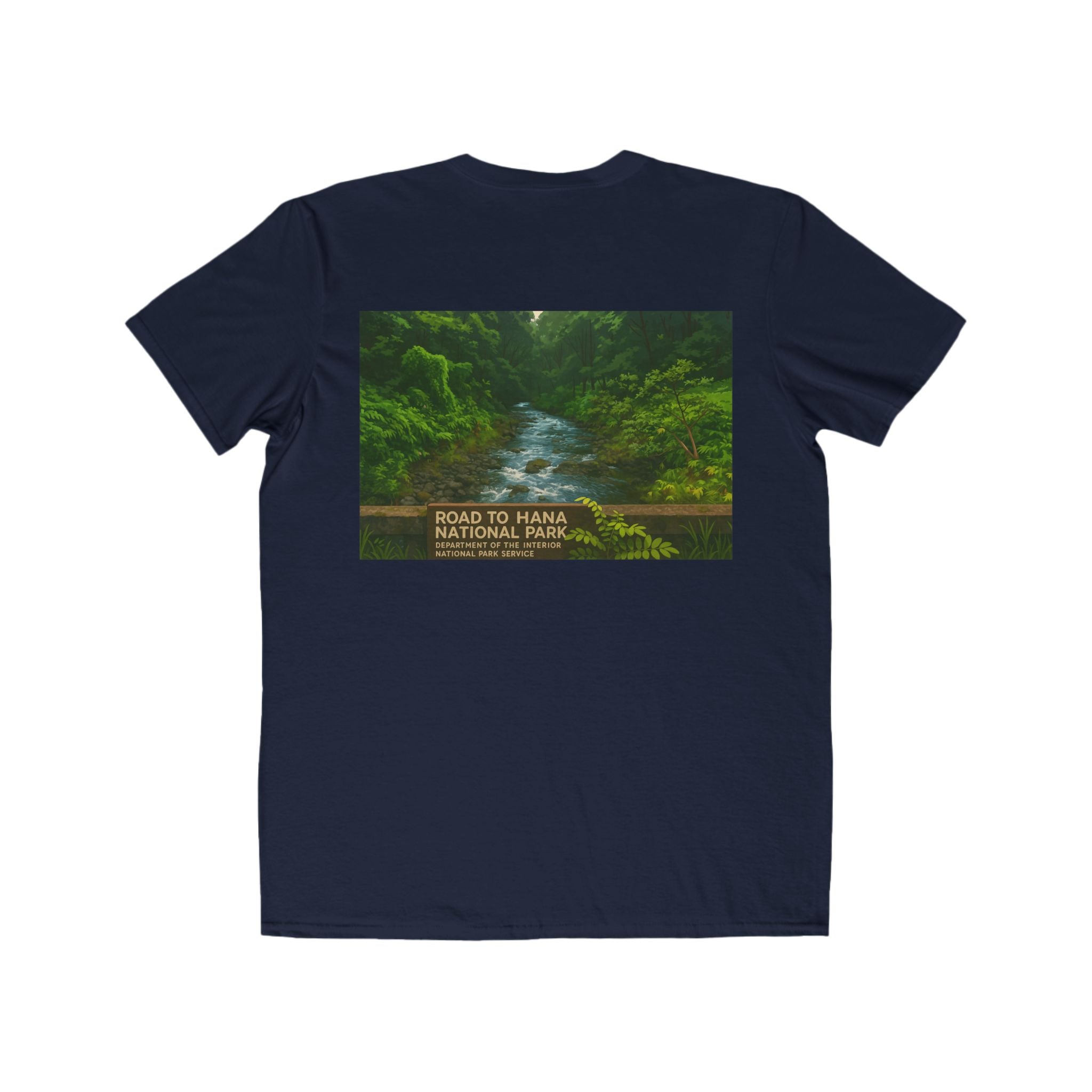 Road to Hana National Park - Comedy/Prank T-Shirt - Men's Lightweight Fashion Tee