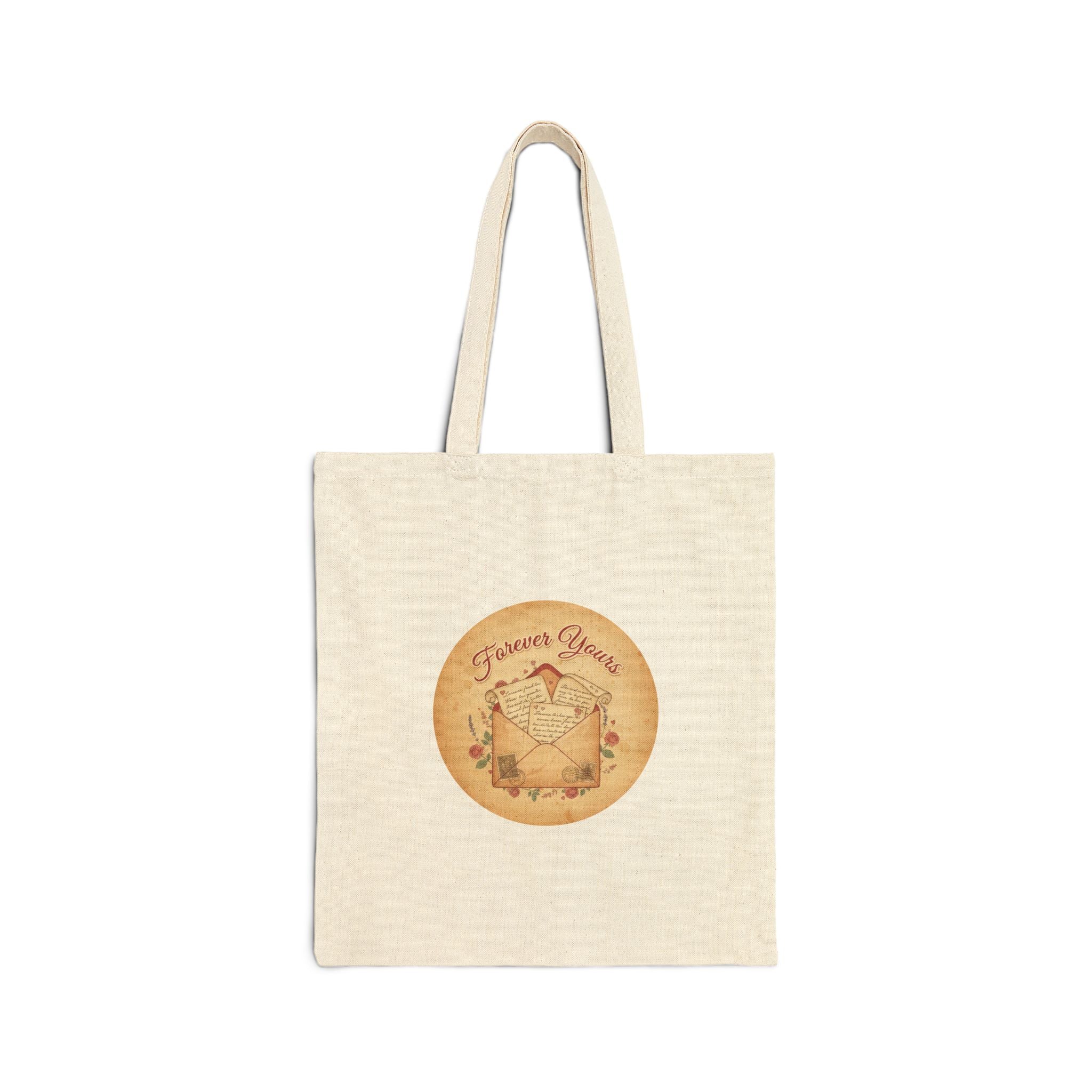 Love Letter Vintage Tote | wax seal, typewriter romance print