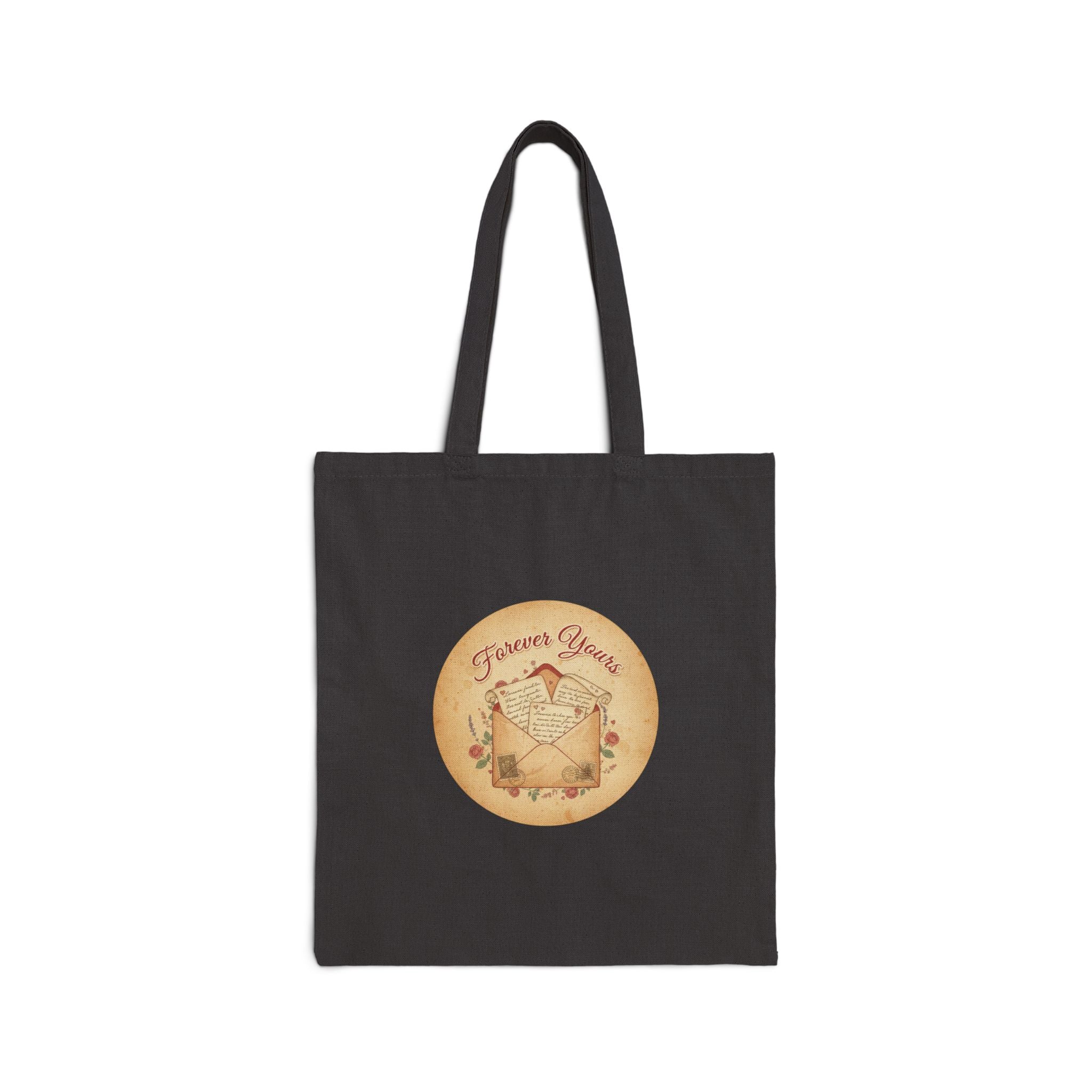 Love Letter Vintage Tote | wax seal, typewriter romance print