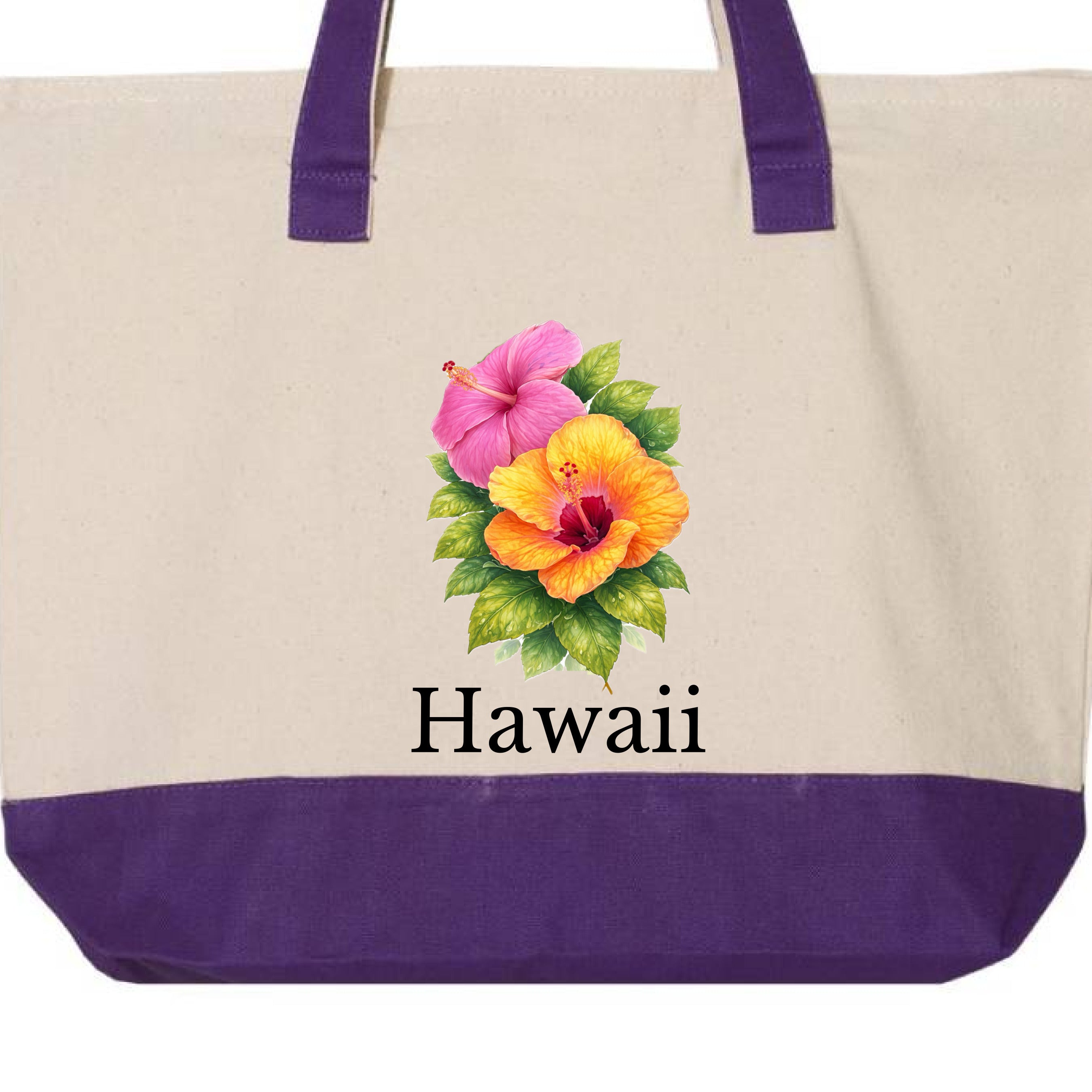 Natural/ Purple - BACK